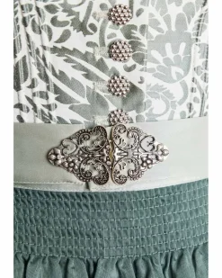 Krüger Collection Dirndl "Fritza" 116367 | Grün 70cm