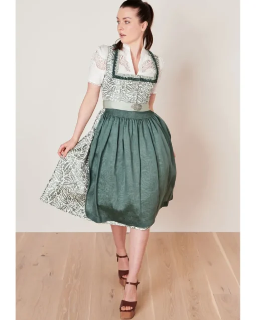 Krüger Collection Dirndl "Fritza" 116367 | Grün 70cm