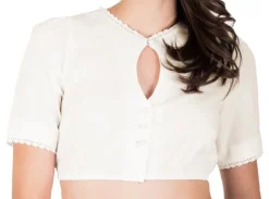 Krüger Collection Dirndlbluse "Karla" Traditionell | Ecru