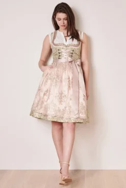 Krüger Dirndl "Florentina" Spitzenschürze 411364 | Hellgrün - 60cm
