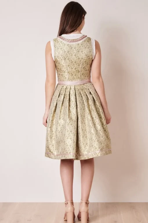Krüger Dirndl "Florentina" Spitzenschürze 411364 | Hellgrün - 60cm
