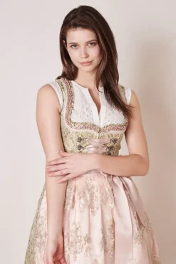 Krüger Dirndl "Florentina" Spitzenschürze 411364 | Hellgrün - 60cm