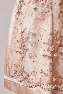 Krüger Dirndl "Kailia" Spitzenschürze 417565 | Rosa 50cm