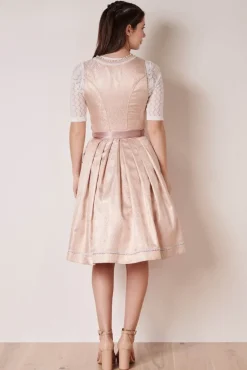 Krüger Dirndl "Kailia" Spitzenschürze 417565 | Rosa 50cm