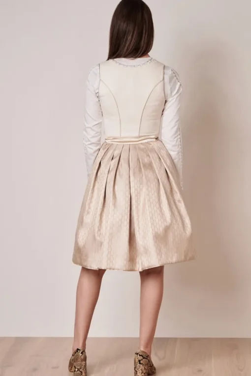 Krüger Dirndl "Klarissa" Spitzenschürze 411565 | Beige - 60cm