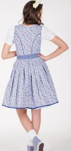 Krüger Dirndl Top Madl - Blau 50cm