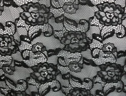 Krüger MADL Damen Dirndlbluse Cassandra 3/4 Arm - Schwarz