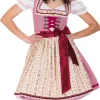 Krüger MADL Dirndl Glam Girl - Rot 60cm