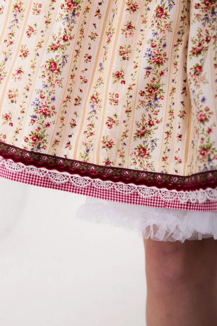 Krüger MADL Dirndl Glam Girl - Rot 60cm