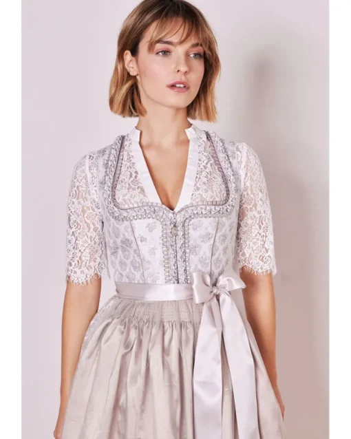 Krüger MADL Dirndl "Aleya" 414466 | Nude Flieder 50cm