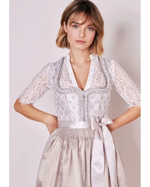 Krüger MADL Dirndl "Aleya" 414466 | Nude Flieder 50cm
