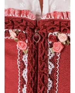 Krüger MADL Dirndl "Ulrika" 415566 | Rot 50cm