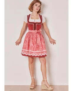 Krüger MADL Dirndl "Ulrika" 415566 | Rot 50cm
