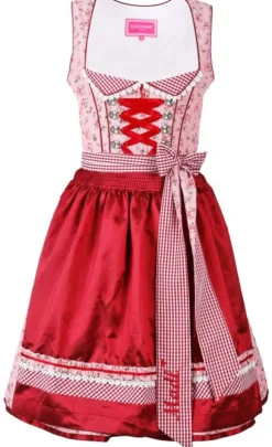 Krüger MADL Dirndl Top Madl | Rot 50cm