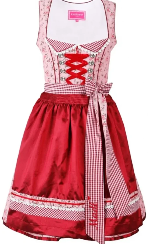 Krüger MADL Dirndl Top Madl | Rot 50cm