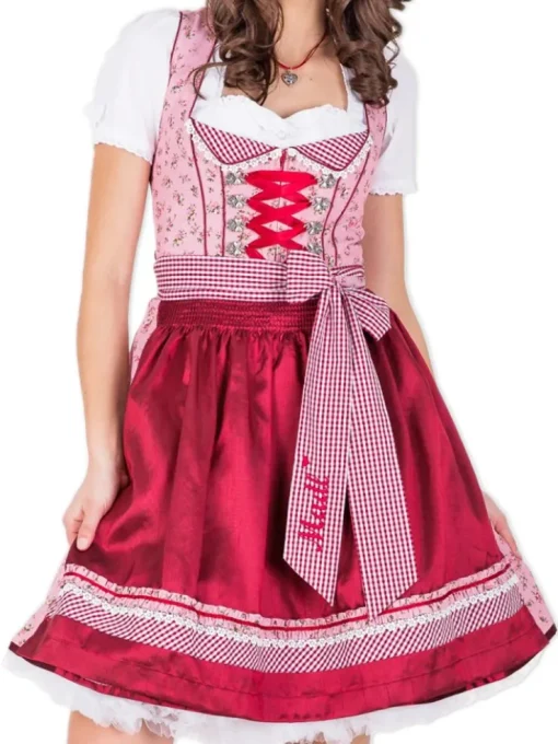 Krüger MADL Dirndl Top Madl | Rot 50cm