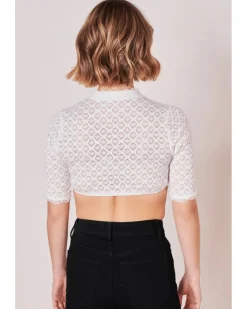 Krüger Madl Dirndlbluse "Franja" Halbarm 316167 | Ecru