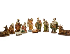 Krippenfiguren Set "Traditionell" 11-tlg. 7-9 cm Weihnachtskrippe | 78463