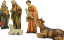 Krippenfigurenset "Gloria" 11-tlg. - 8-11 cm Holzdesign Weihnachtskrippe | 78462