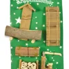 Krippenzubehör Set "Landschaft" 5-tlg. aus Holz | 78206 Weihnachtskrippe Modelleisenbahn