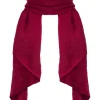 Kuscheliger Winter Schal "Eliana" 250 x 63 cm | Dunkelrot