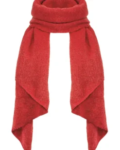 Kuscheliger Winter Schal "Eliana" 250 x 63 cm | Koralle
