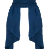Kuscheliger Winter Schal "Eliana" 250 x 63 cm | Marineblau