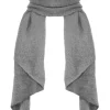Kuscheliger Winter Schal "Eliana" 250 x 63 cm | Grau