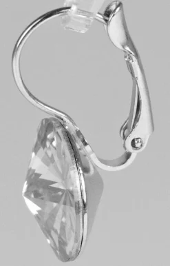 LUISIA® 12 mm Ohrringe Rivoli mit Kristallen von Swarovski® - Light Rosé