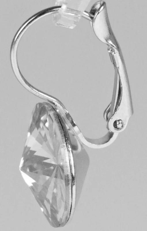 LUISIA® 12 mm Ohrringe Rivoli mit Kristallen von Swarovski® - Light Rosé