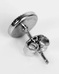 LUISIA® 6 mm Ohrstecker "Joy" mit Kristallen von Swarovski® | Black Diamond