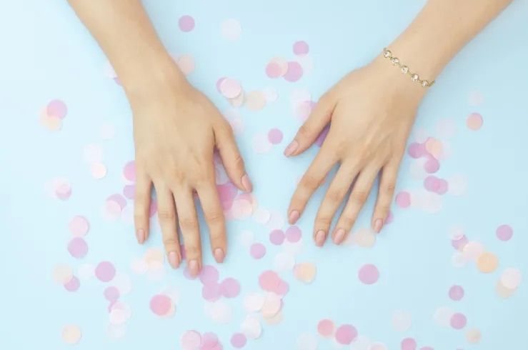 LUISIA® Armband "Calanthe" mit fünf Kristallen von Swarovski® - Silber / Crystal