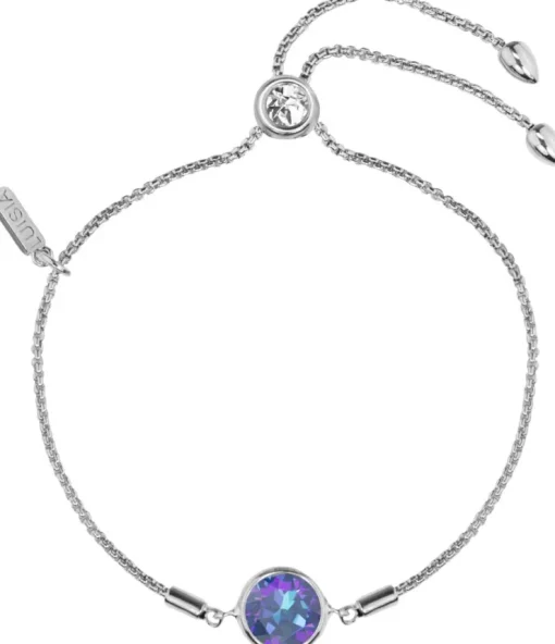 LUISIA® Armband "Ciri" mit Kristallen von Swarovski® - Silber / Royal Blue Delite