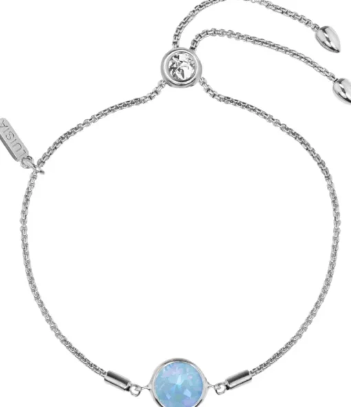 LUISIA® Armband "Ciri" mit Kristallen von Swarovski® - Silber / Ocean Delite