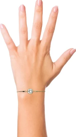 LUISIA® Armband "Ciri" mit Kristallen von Swarovski® - Silber / Light Rose