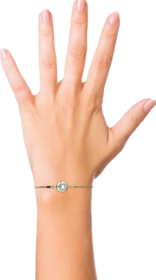 LUISIA® Armband "Ciri" mit Kristallen von Swarovski® - Silber / Royal Blue Delite