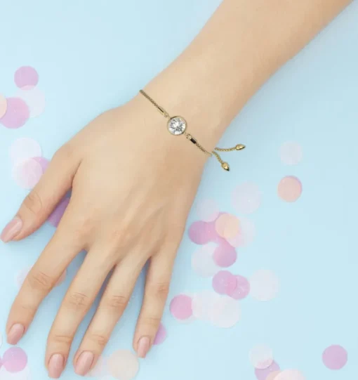LUISIA® Armband "Ciri" mit Kristallen von Swarovski® - Silber / Royal Blue Delite