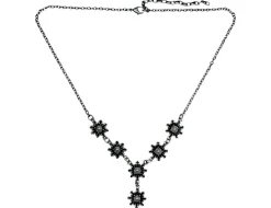 LUISIA® Blumen Collier "Serenity" mit Perlen 47799