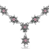 LUISIA® Edelweiß Collier Emilia mit Kristallen von Swarovski® - Light Rosé / Rose