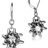 LUISIA® Edelweiß Ohrhänger "Emilia" mit Kristallen von Swarovski® | Crystal / Kristall - Ohrringe