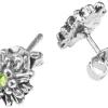 LUISIA® Edelweiß Ohrringe Marla mit Kristallen von Swarovski® - Hellgrün