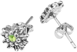 LUISIA® Edelweiß Ohrringe Marla mit Kristallen von Swarovski® - Hellgrün