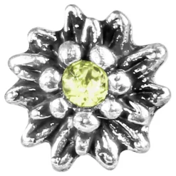 LUISIA® Edelweiß Ohrringe Marla mit Kristallen von Swarovski® - Hellgrün