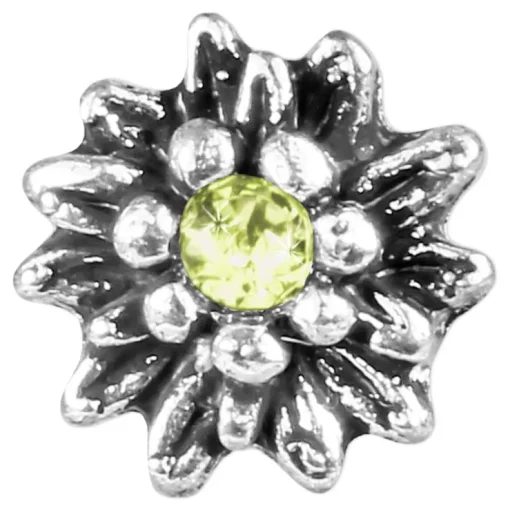 LUISIA® Edelweiß Ohrringe Marla mit Kristallen von Swarovski® - Hellgrün