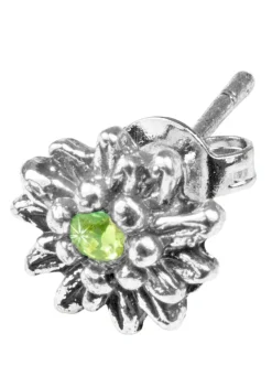 LUISIA® Edelweiß Ohrringe Marla mit Kristallen von Swarovski® - Hellgrün