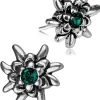 LUISIA® Edelweiß Ohrstecker "Emilia" mit Kristallen von Swarovski® | Emerald / Smaragdgrün