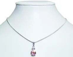 LUISIA® Halskette Emily mit Kristallen von Swarovski® - Rosé