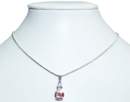 LUISIA® Halskette Emily mit Kristallen von Swarovski® - Rosé