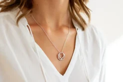 LUISIA® Halskette mit Anhänger "Infinity" 66523 | 925 Silber (50 cm Länge)