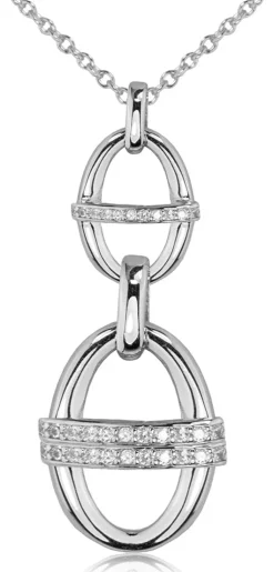 LUISIA® Halskette "Ovale" 67014 | 925 Silber (55 cm Länge)